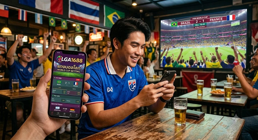 แทงบอลโลก กับ lga1688 ใช้งานง่าย ติดตามการแข่งขันได้ครบในที่เดียว